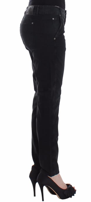 Ermanno Scervino Blauwe Slim Jeans Denim Broek Skinny Pijp Recht - Image 4