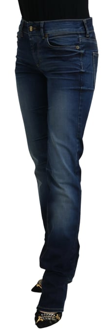 Just Cavalli Blauwe Katoenen Casual Denim Jeans voor Dames - Image 2