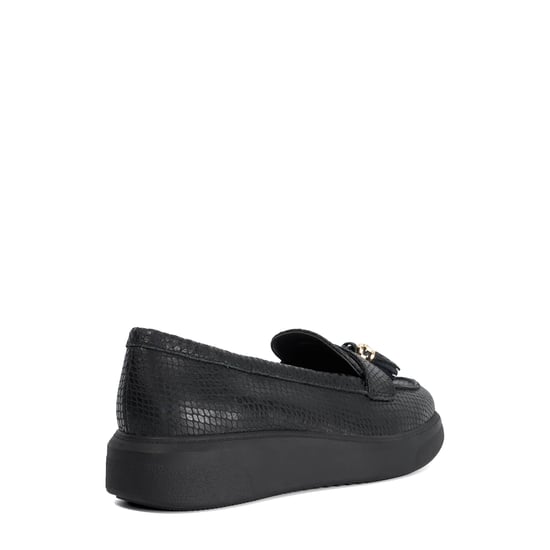 Dune Ladies Glissade - Flatform Tassel Trim Loafers - Image 4