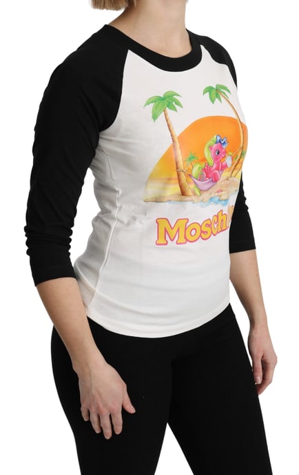 Moschino Vit Bomull T-shirt My Little Pony Top Tshirt - Image 2