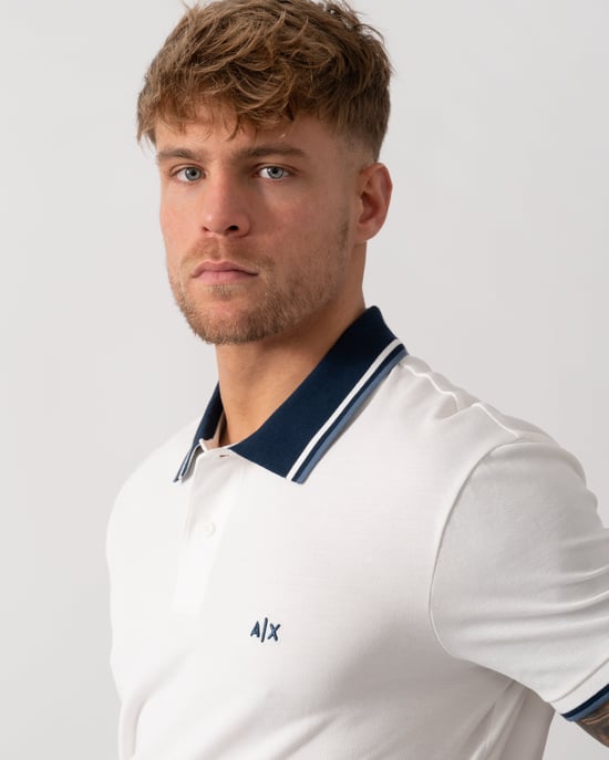 Polo Shirt in White - Image 4