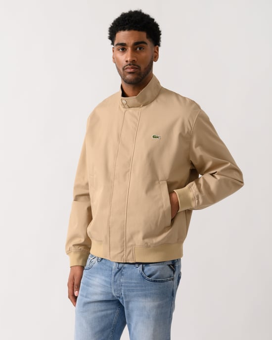 Viennese Harrington Jacket in Tan - Image 1