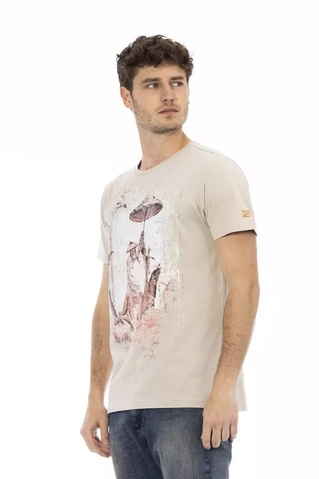 Trussardi Action Beige Katoenen Heren T-shirt - Image 2