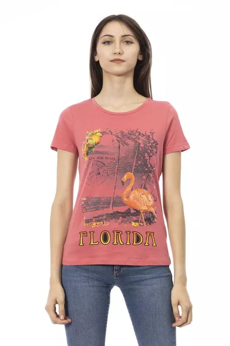 Trussardi Action Multicolor Katoenen Dames T-Shirt - Image 1