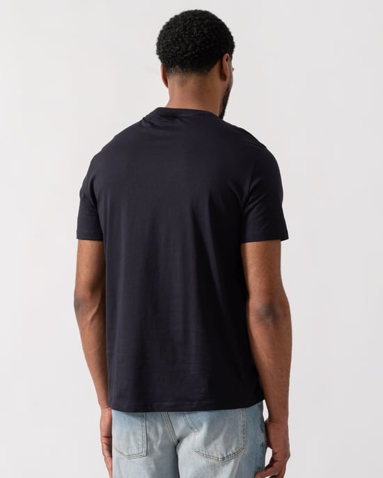 UB101 Slim-Fit T-Shirt in Navy - Image 2