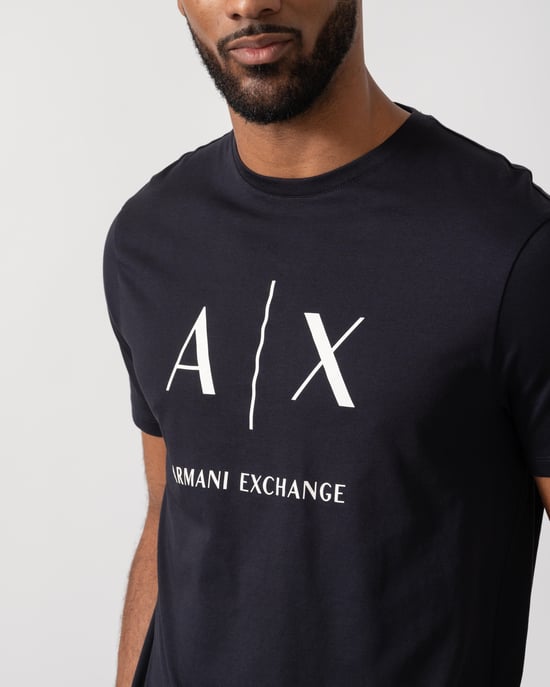 UB101 Slim-Fit T-Shirt in Navy - Image 3