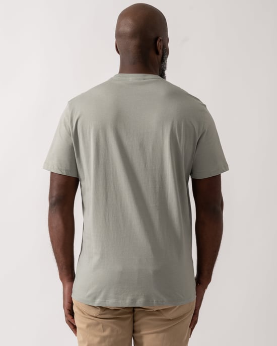 XM002683-AF10356 Slim-Fit T-Shirt in Sage Green - Image 2