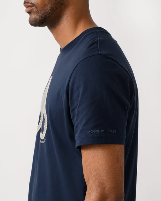 Tandem T-Shirt in Dark Blue - Image 5