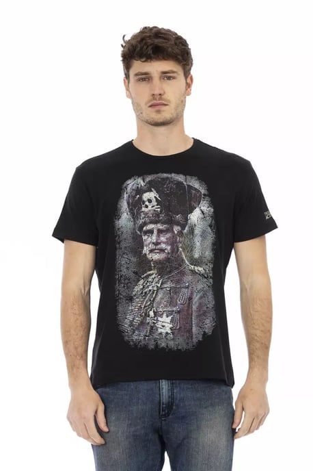 Trussardi Action Zwarte Katoenen T-Shirt voor Heren - Image 1