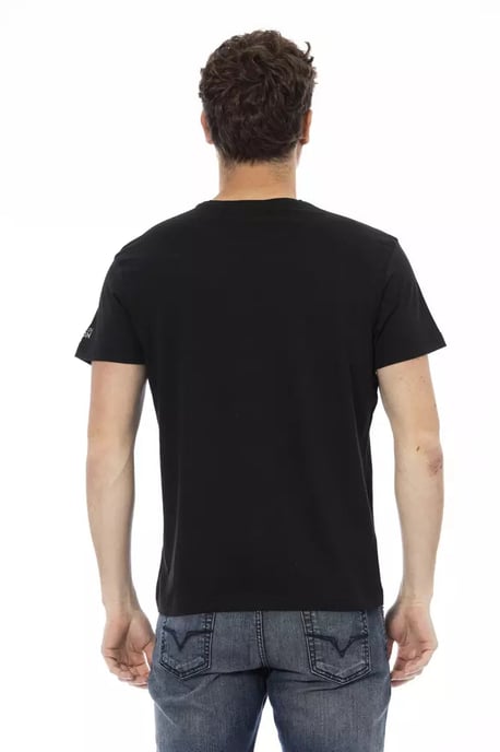 Trussardi Action Zwarte Katoenen T-Shirt voor Heren - Image 3