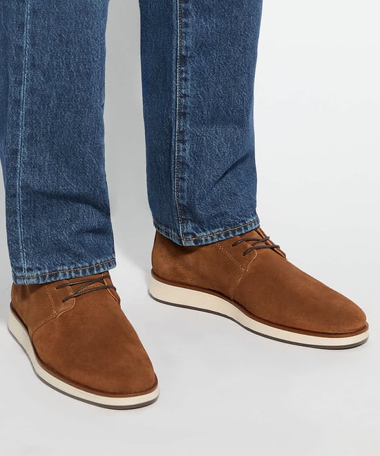 Dune Mens Smoky - Casual Leather Lace-Ups - Image 3