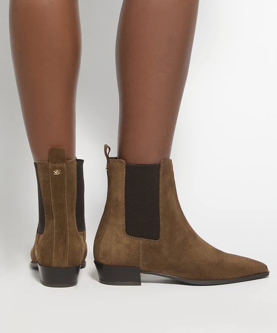 Dune Ladies Parkas - Chisel Toe Low Heel Chelsea Boots - Image 3