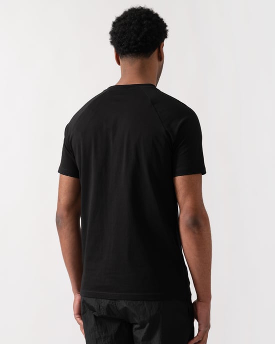 Slim Fit T-Shirt in Black - Image 2