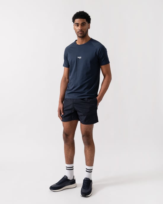 Beach T-Shirt Slim Fit T-Shirt in Dark Blue - Image 3