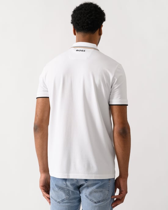 Paddy Pro Polo Shirt in White - Image 2