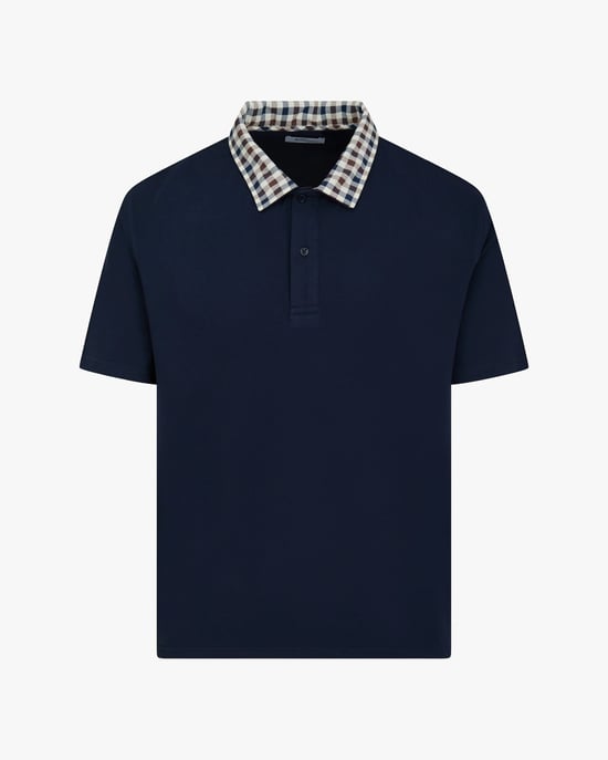 Polo Shirt in Dark Blue - Image 1
