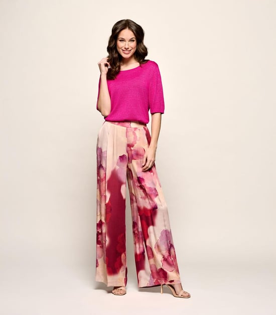 Corby Print Broek Roze - Image 6