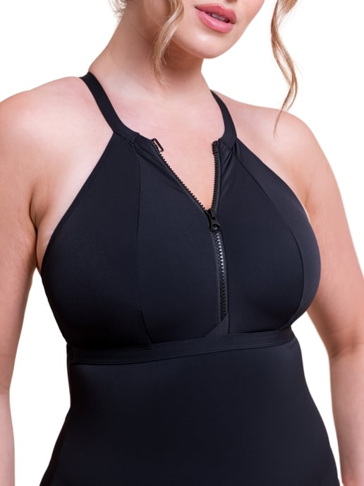 Zip Tide Non-Wired Multiway Swimsuit - Image 4