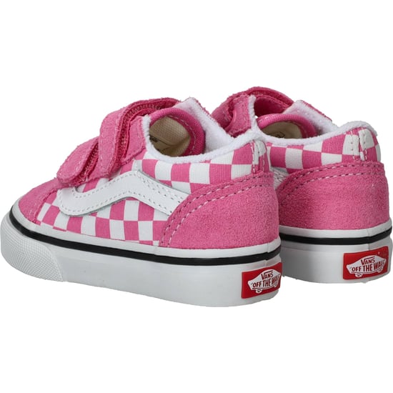 Vans Old Skool V Color Theory Checkerboard Sneakers Meisjes - Image 3