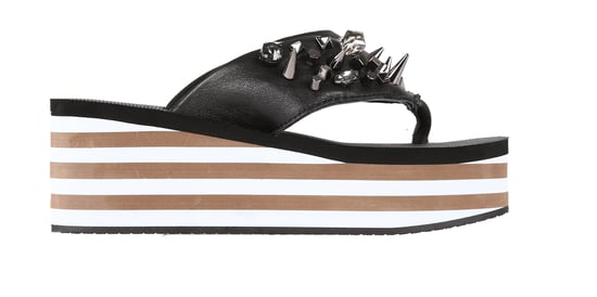 Luxe teenslipper in taupe - Image 2