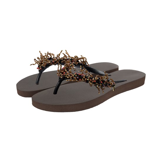 Bahia Zalm Flip Flop koffie - Image 3