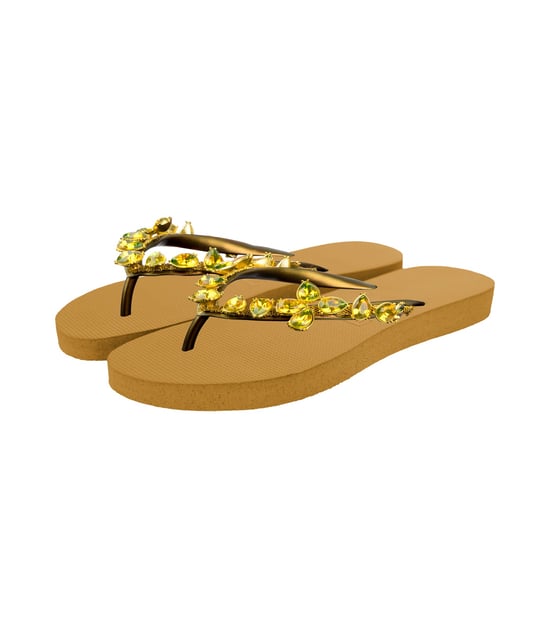 Amalia Flip Flop oker - Image 3