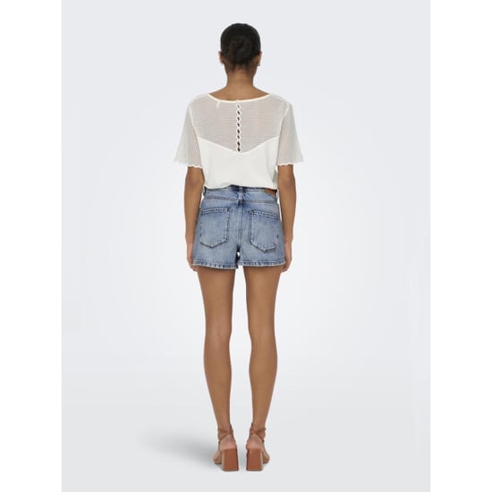 Only Onlkelly hw shorts dnm azg017 blue denim - Image 3