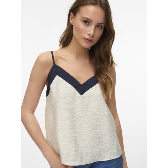 Vero Moda vmdenise singlet top wvn btq ga 10329790 birch - Image 3