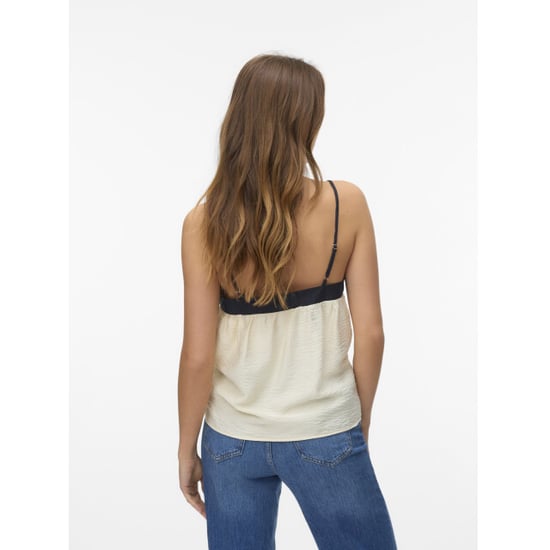Vero Moda vmdenise singlet top wvn btq ga 10329790 birch - Image 4