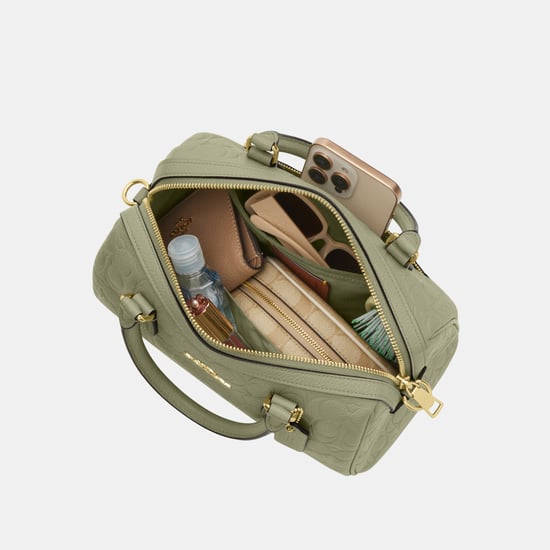 Rowan Satchel Bag In Signature Leather - Image 3