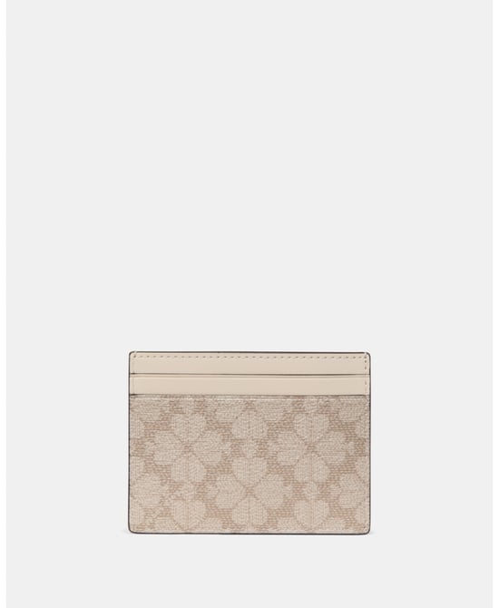Spade Flower Small Slim Card Holder - Image 4