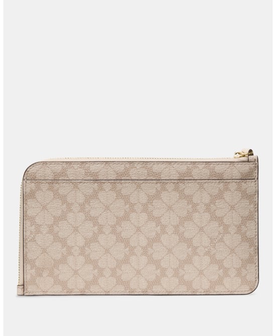 Lucy Spade Flower Medium L-Zip Wristlet - Image 4