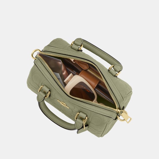 Mini Rowan Crossbody Bag In Signature Leather - Image 3