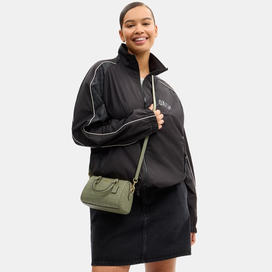 Mini Rowan Crossbody Bag In Signature Leather - Image 6