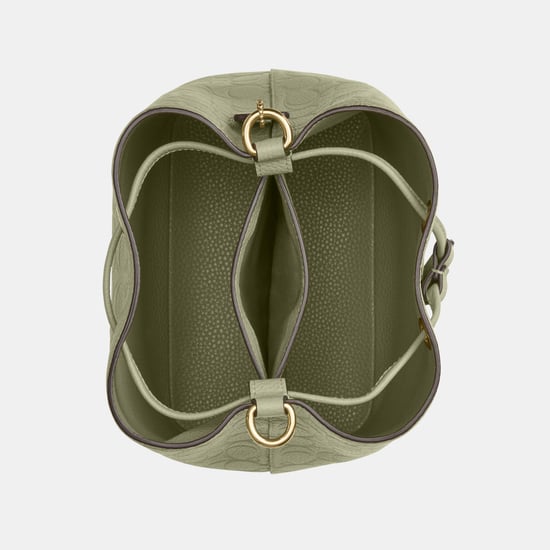 Rowan Bucket Bag In Signature Leather - Image 4