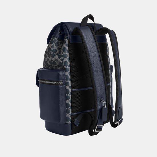 Sprint Backpack In Colorblock Signature Canvas - Image 2