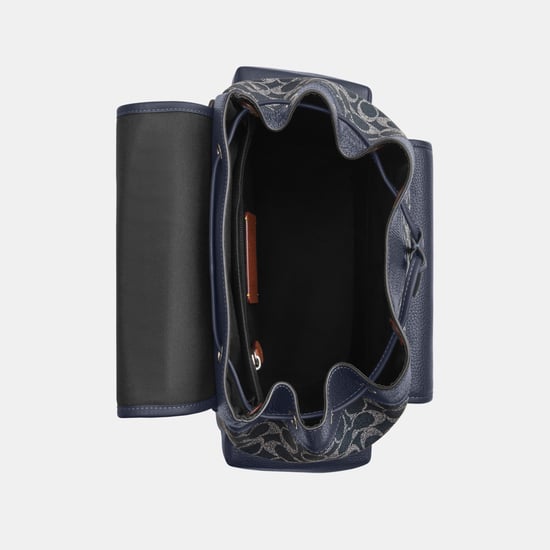Sprint Backpack In Colorblock Signature Canvas - Image 3