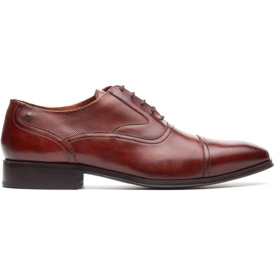 Base London Portico Mens Oxford Shoes Tan - Image 1
