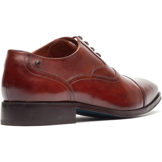 Base London Portico Mens Oxford Shoes Tan - Image 6