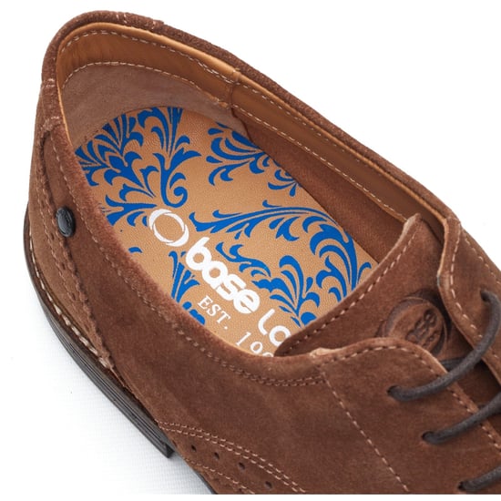 Base London Eton Mens Derby Shoes Tan - Image 5
