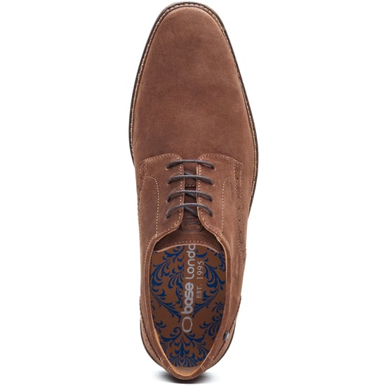 Base London Eton Mens Derby Shoes Tan - Image 6