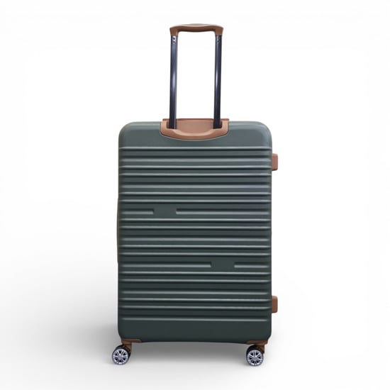 Expandable Green Hard Shell ABS Suitcase 8 Wheel Travel Large Luggage - Image 6