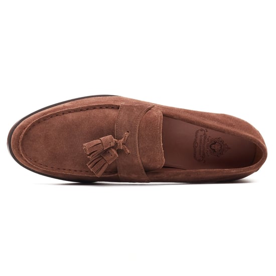 Base London Flint Mens Loafer Shoes Tan - Image 4
