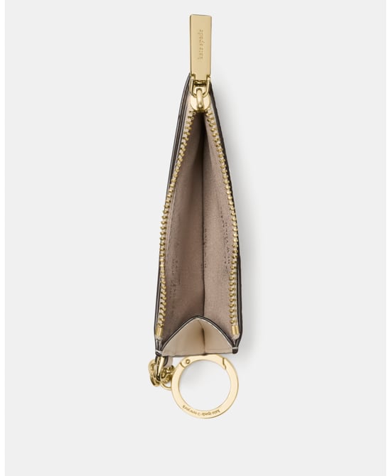 Spade Flower Key Ring Card Holder - Image 3