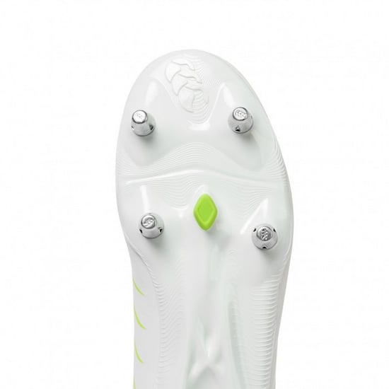 Canterbury Mens Phoenix 2.0 Team Soft Ground Football Boots (White/Orange) - Image 3