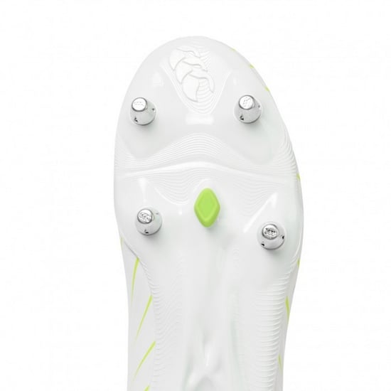 Canterbury Heren Speed Falcon Team Zachte Grond Voetbalschoenen (Wit/oranje) - Image 3