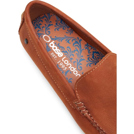 Base London Moss Mens Moccasins Tan - Image 4