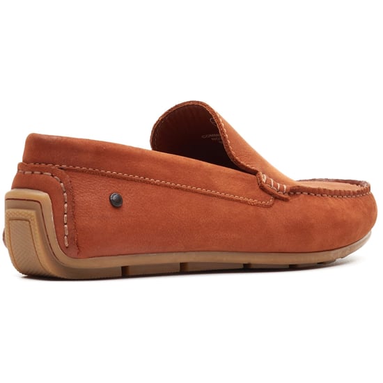 Base London Moss Mens Moccasins Tan - Image 5