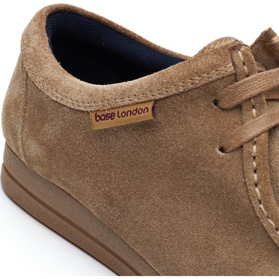 Base London Koko Mens Moccasins Taupe - Image 2