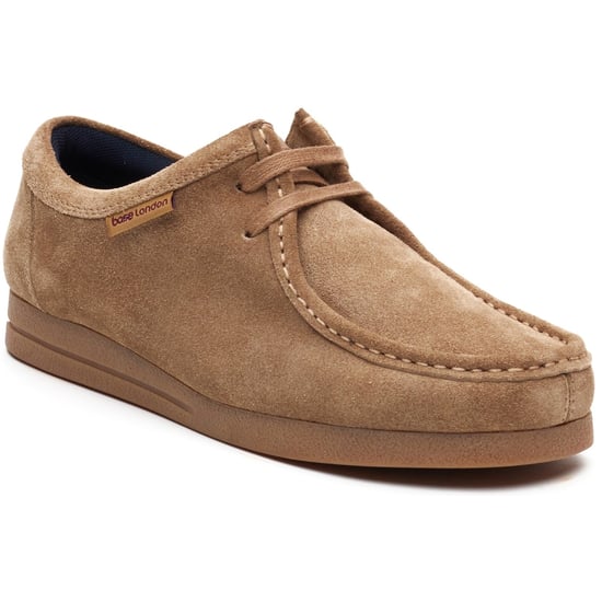 Base London Koko Mens Moccasins Taupe - Image 3